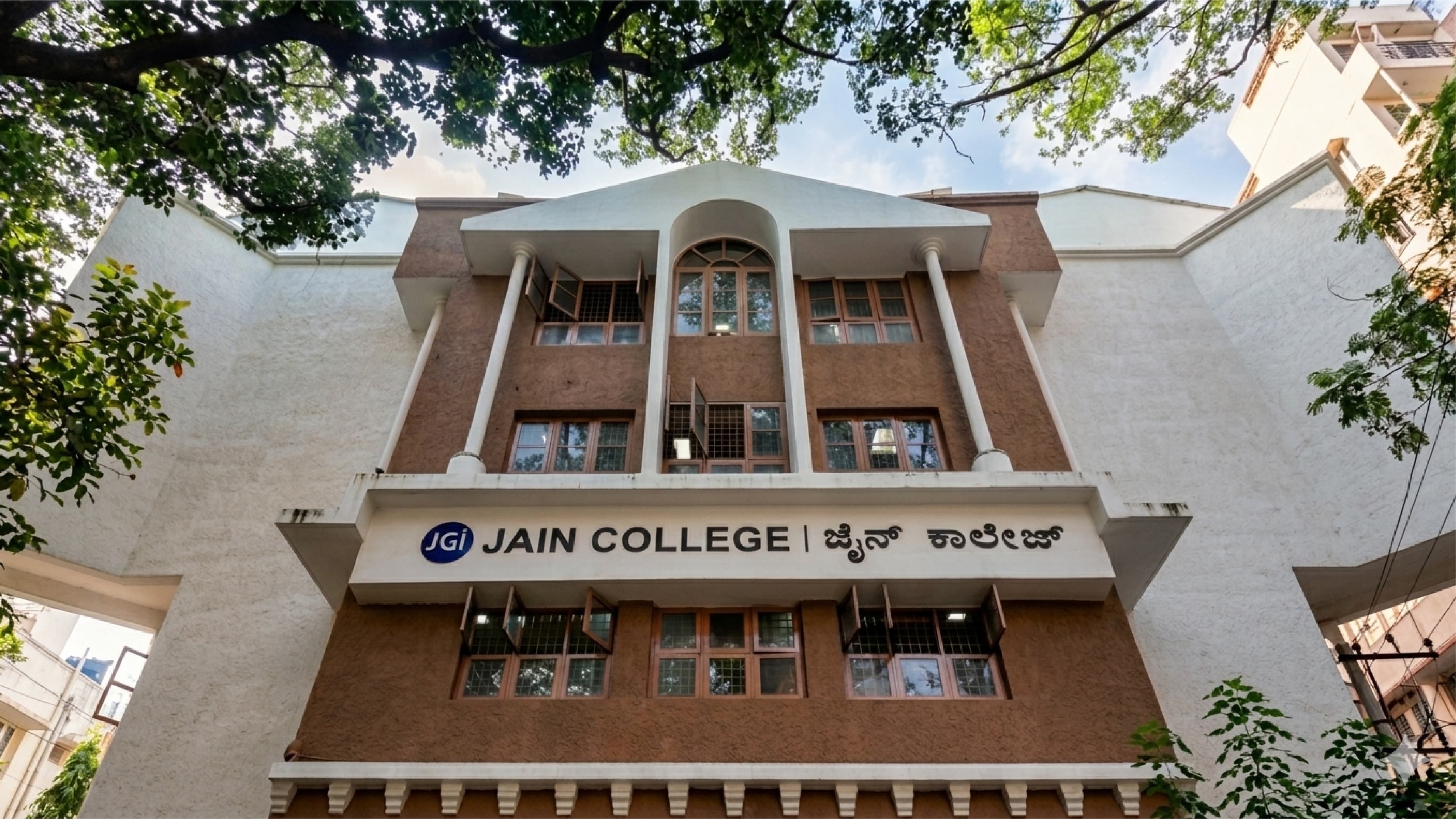 JAIN College campus building